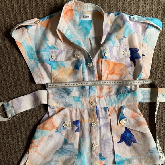 Brown Lin, Frankie Floral Pattern Dress - Picture 10 of 10